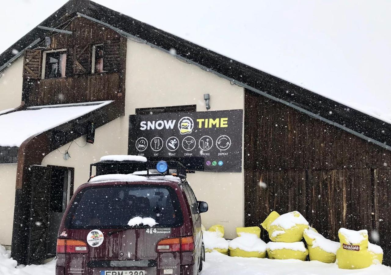 Snow Time Cottage Gudauri Zewnętrze zdjęcie